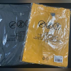 ASOS Oversized Longline Tshirt with Crew Neck Roll Sleeve sz XS black & amber